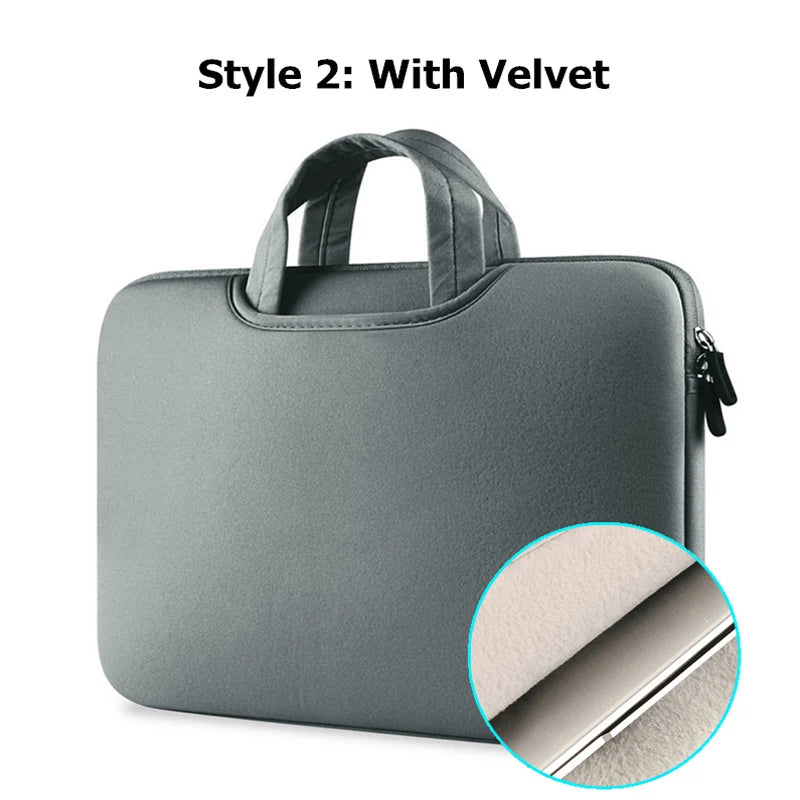 Handbag Laptop Bag 11 12 15 15.6 Inch For Xiaomi MacBook Air Pro 13 Sleeve 14 Case Cover Computer Notebook Pc Accessories Women
