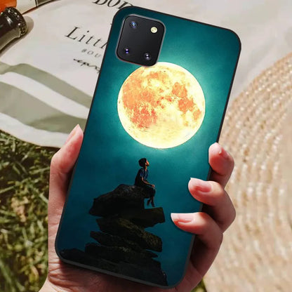 for Samsung Note 10 Lite Case Wolf Cartoon Silicon Soft TPU Back Cover For Samsung Galaxy Note10 Lite S10 Lite Phone Cases