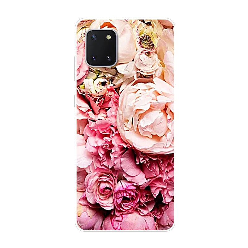 For Samsung Galaxy Note 10 Lite Case Soft Silicone TPU Back Cover For Samsung Note10 Lite 2020 Phone Cases Luxury Coque Shell