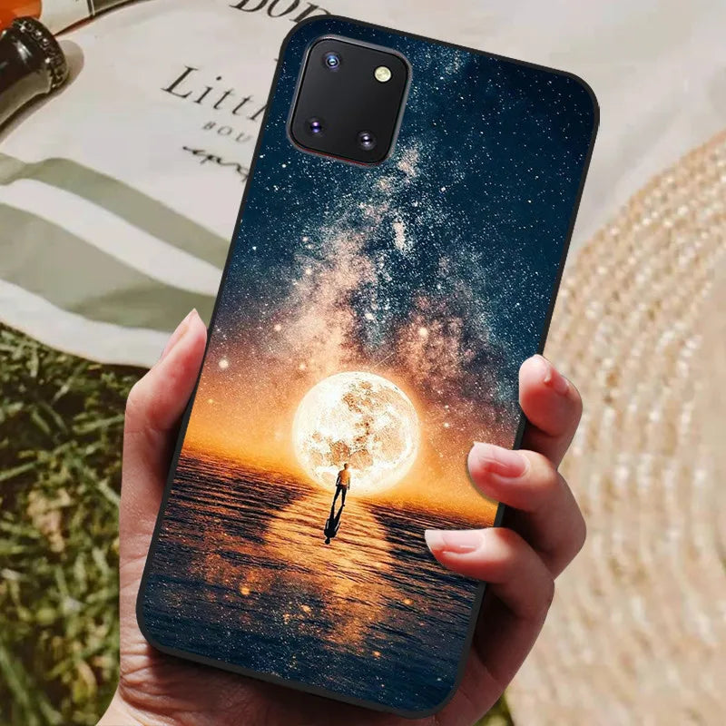 for Samsung Note 10 Lite Case Wolf Cartoon Silicon Soft TPU Back Cover For Samsung Galaxy Note10 Lite S10 Lite Phone Cases