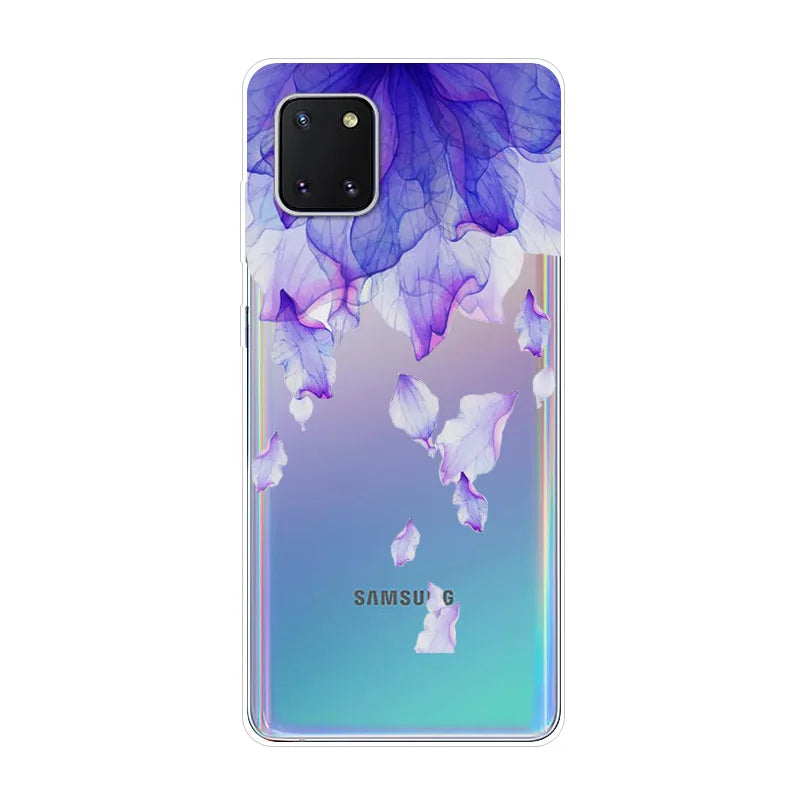 For Samsung Galaxy Note 10 Lite Case Soft Silicone TPU Back Cover For Samsung Note10 Lite 2020 Phone Cases Luxury Coque Shell