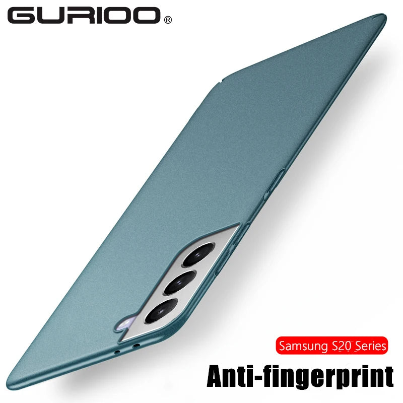 Matte Slim Hard Phone Case For Samsung Galaxy S23 Ultra S22 S21 S20 FE S10 S9 Plus Note 20 10 Pro A53 Frosted Protection Cover