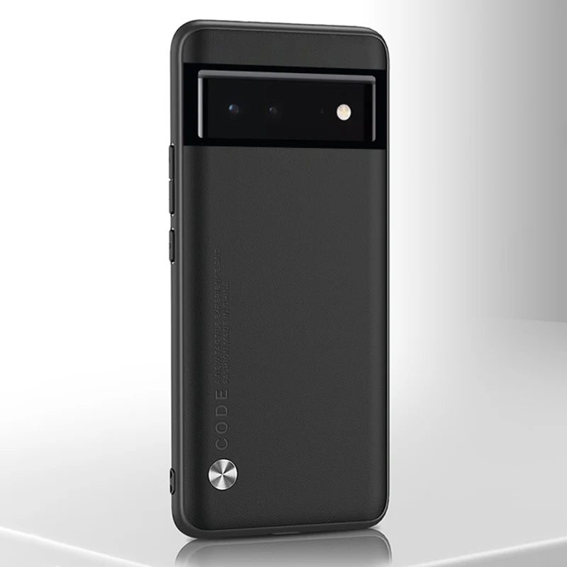 Luxury PU Leather Case For Google Pixel 6 7 8 Pro 7A 6A Back Cover Silicone Protection Phone Case For Google Pixel 7 6 Pro Coque