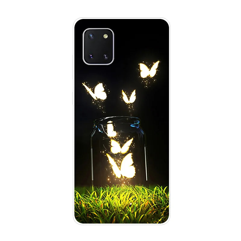 For Samsung Galaxy Note 10 Lite Case Soft Silicone TPU Back Cover For Samsung Note10 Lite 2020 Phone Cases Luxury Coque Shell