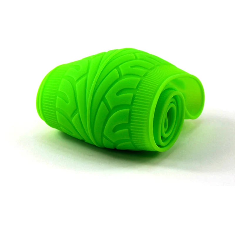 Car Silicone Steering Wheel Case Cover Shell Skidproof Car Accessories For Audi Nissan Peugeot Honda KIA Hyundai LADA BMW Etc.