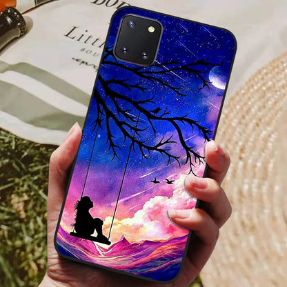 for Samsung Note 10 Lite Case Wolf Cartoon Silicon Soft TPU Back Cover For Samsung Galaxy Note10 Lite S10 Lite Phone Cases