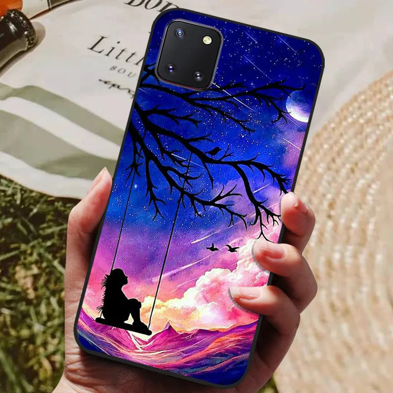 for Samsung Note 10 Lite Case Wolf Cartoon Silicon Soft TPU Back Cover For Samsung Galaxy Note10 Lite S10 Lite Phone Cases