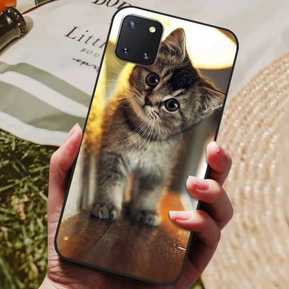 for Samsung Note 10 Lite Case Wolf Cartoon Silicon Soft TPU Back Cover For Samsung Galaxy Note10 Lite S10 Lite Phone Cases