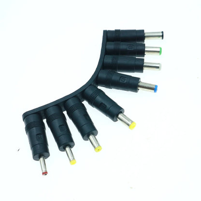 8pcs/lot 5.5X2.1mm Male to Female DC Power Adapter Jack Plug laptop adaptor Connector 6.3 6.0 5.5 4.8 4.0 3.5 2.5 2.1 1.7 1.35mm