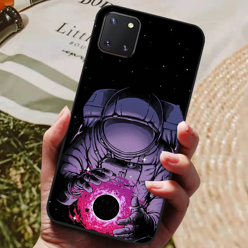 for Samsung Note 10 Lite Case Wolf Cartoon Silicon Soft TPU Back Cover For Samsung Galaxy Note10 Lite S10 Lite Phone Cases