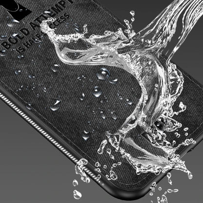 Luxury Deer Print Cloth Texture Case For iPhone 15 14 13 12 Mini 11 Pro X XS MAX XR Phone Cases Soft Cover Silicone Shockproof