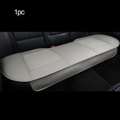 Universal Leather Car Seat Covers Interior Automobiles Seats Cover Mats Auto Seat-Cover Cushion Protector Chair Pads Accessories