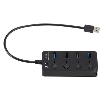 USB 3.0 Hub USB Hub 3.0 Multi USB Splitter 3 Hab Use Power Adapter 4 Port Multiple Expander 3.0 2.0 USB Hub with Switch for PC