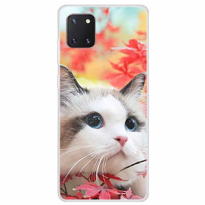 For Samsung Galaxy Note 10 Lite Case Soft Silicone TPU Back Cover For Samsung Note10 Lite 2020 Phone Cases Luxury Coque Shell