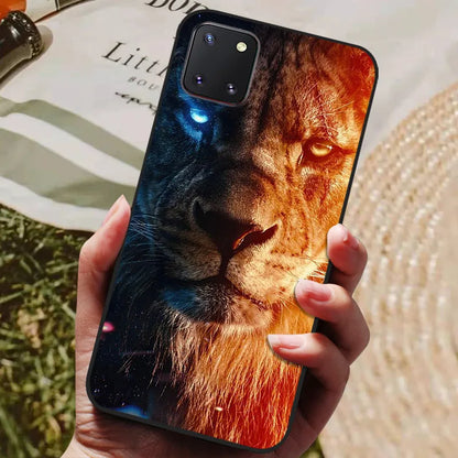 for Samsung Note 10 Lite Case Wolf Cartoon Silicon Soft TPU Back Cover For Samsung Galaxy Note10 Lite S10 Lite Phone Cases