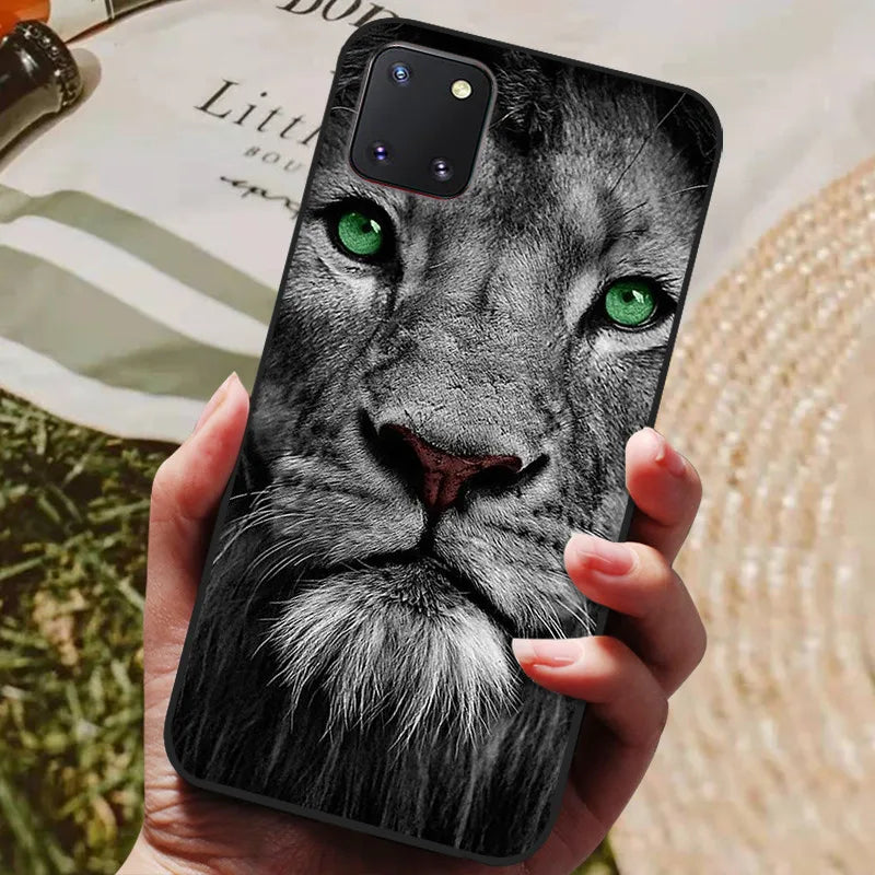 for Samsung Note 10 Lite Case Wolf Cartoon Silicon Soft TPU Back Cover For Samsung Galaxy Note10 Lite S10 Lite Phone Cases