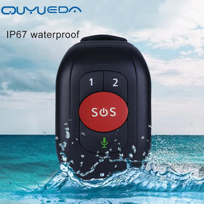 Elderly GPS Watch 4G Tracking Bracelet Health Temperature Management SOS IP67 Waterproof Old People Locator Fall Alert Tracker