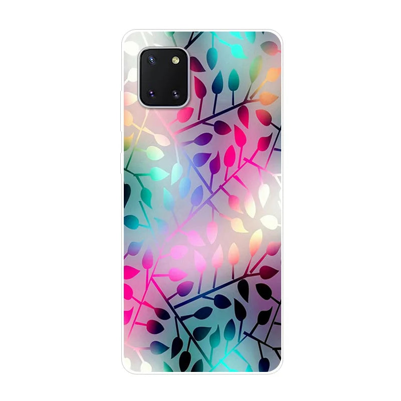 For Samsung Galaxy Note 10 Lite Case Soft Silicone TPU Back Cover For Samsung Note10 Lite 2020 Phone Cases Luxury Coque Shell