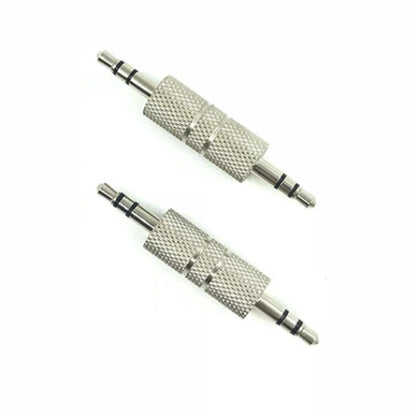 2pcs Jack 3.5 mm to 3.5 mm Audio Adapter  male Plug Connector for Aux Speaker Cable Headphone Jack 3.5