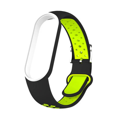 Sport Watch Strap For Xiaomi Mi Band 7 6 5 Wristband Silicone Bracelet Wrist Straps MiBand 5/6 Band5 Band7 Smartwatch Accessorie
