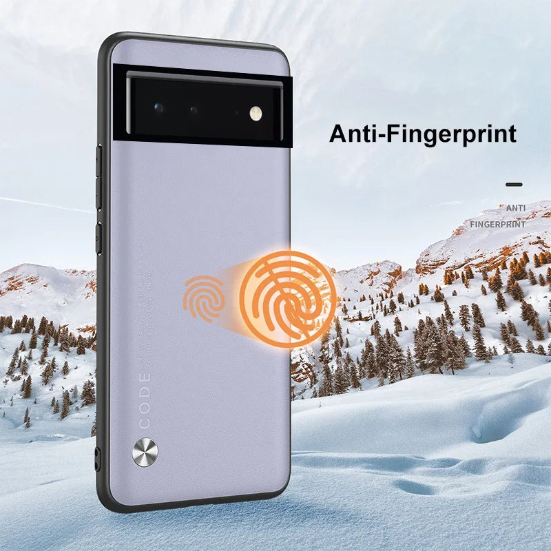 Luxury PU Leather Case For Google Pixel 6 7 8 Pro 7A 6A Back Cover Silicone Protection Phone Case For Google Pixel 7 6 Pro Coque