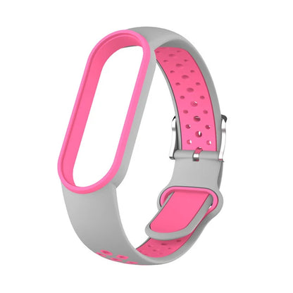 Sport Watch Strap For Xiaomi Mi Band 7 6 5 Wristband Silicone Bracelet Wrist Straps MiBand 5/6 Band5 Band7 Smartwatch Accessorie