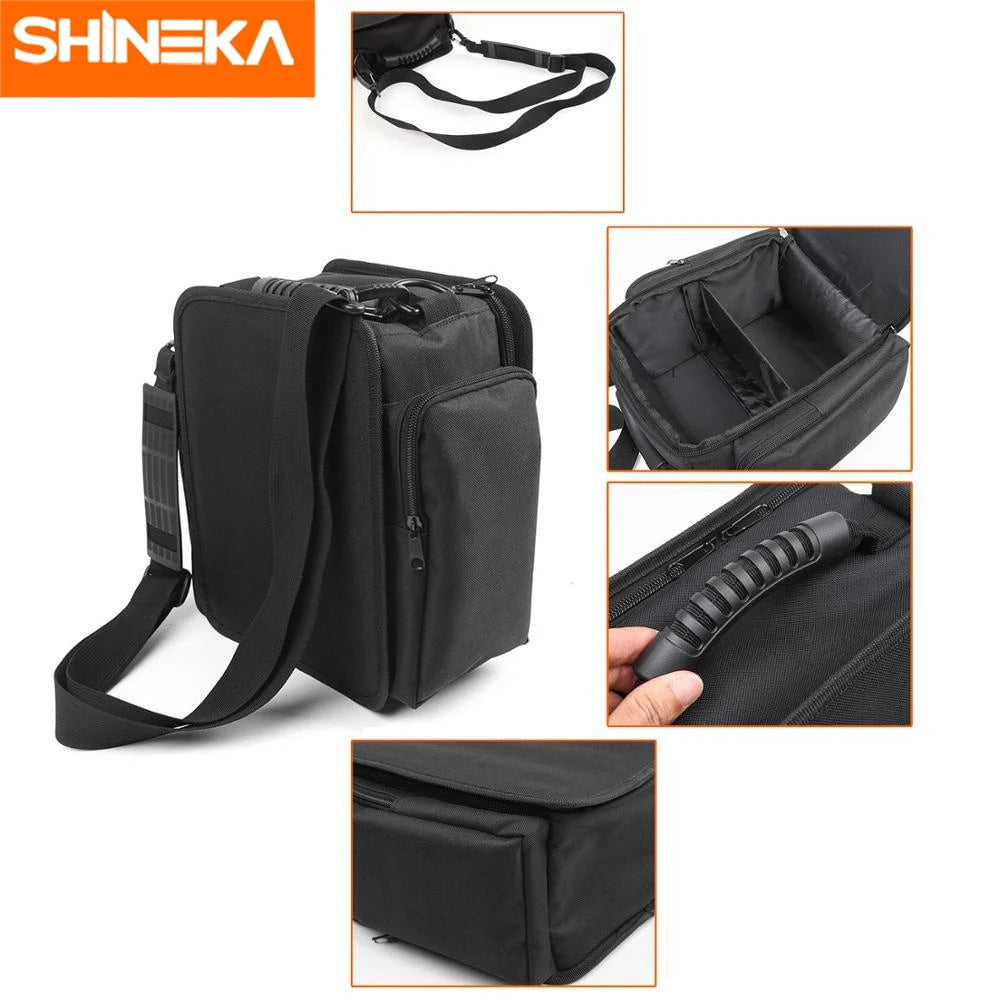 SHINEKA Organizer for Jeep Wrangler JK JL JLU 2007-2023 Sports Rubicon Gladiator JT Backseat Rear Under Seat Storage Bags Box