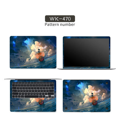 DIY Laptop Skins Stickers Notebook Vinyl Cover Sticker for Acer/Lenovo/HP/Macbook/Msi 11.6"12"13.3"14"15.6"17" Decorate Decal