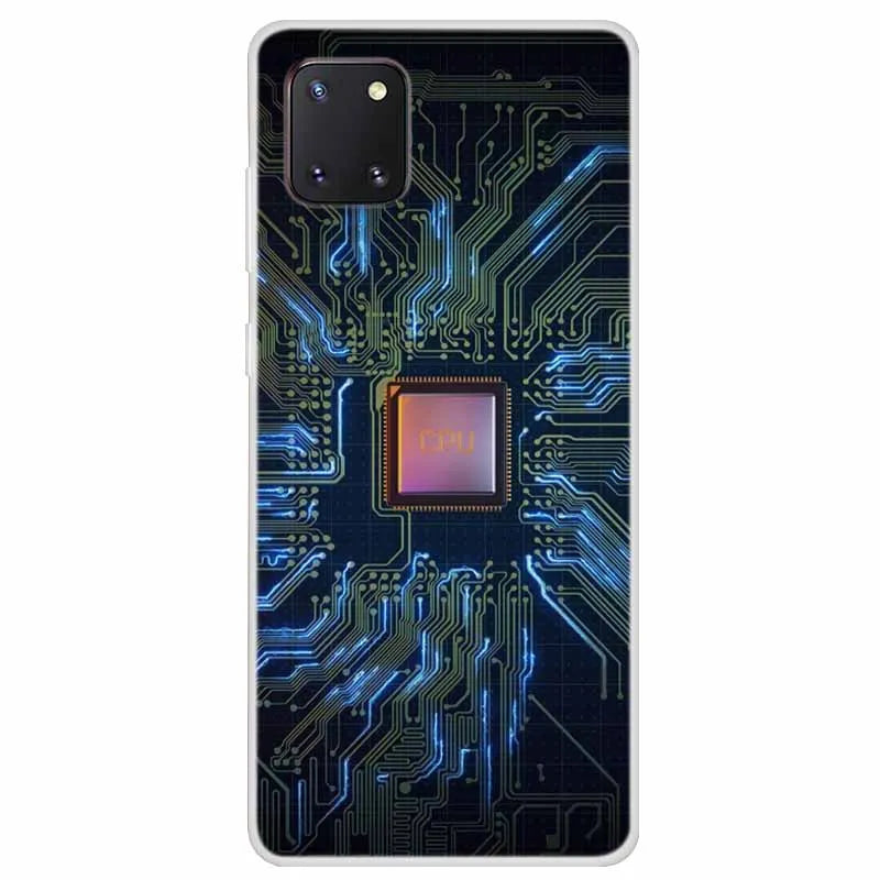 For Samsung Galaxy Note 10 Lite Case Soft Silicone TPU Back Cover For Samsung Note10 Lite 2020 Phone Cases Luxury Coque Shell