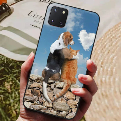 for Samsung Note 10 Lite Case Wolf Cartoon Silicon Soft TPU Back Cover For Samsung Galaxy Note10 Lite S10 Lite Phone Cases