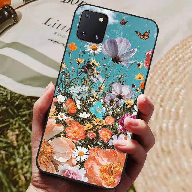for Samsung Note 10 Lite Case Wolf Cartoon Silicon Soft TPU Back Cover For Samsung Galaxy Note10 Lite S10 Lite Phone Cases
