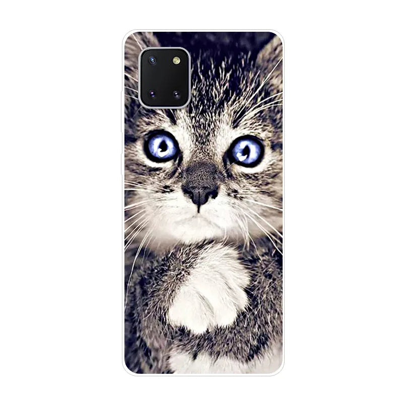 For Samsung Galaxy Note 10 Lite Case Soft Silicone TPU Back Cover For Samsung Note10 Lite 2020 Phone Cases Luxury Coque Shell