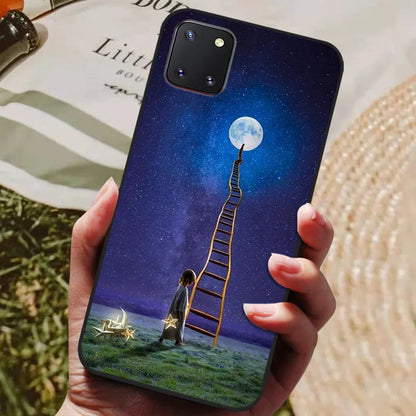 for Samsung Note 10 Lite Case Wolf Cartoon Silicon Soft TPU Back Cover For Samsung Galaxy Note10 Lite S10 Lite Phone Cases