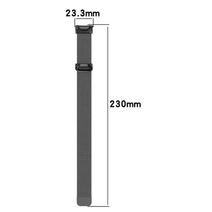 Metal Band For Fitbit Charge 5 6 Smart Watch Mesh Magnetic Loop Sport Strap For Fit Bit Charge 5 6 Bracelet Stainless Steel