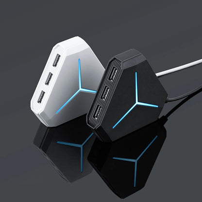 USB Hub USB 3.0 Hub USB Splitter Multi USB 2.0/3.0 Card Reader Headphone Microphone Jack 6 Ports Hub For Desktop PC Notebook