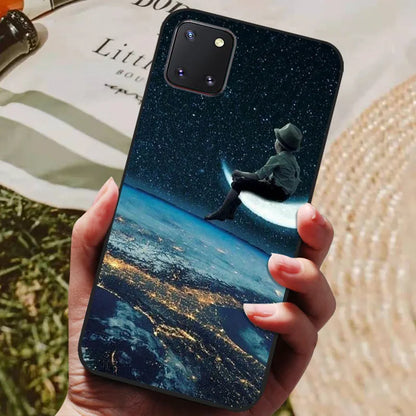 for Samsung Note 10 Lite Case Wolf Cartoon Silicon Soft TPU Back Cover For Samsung Galaxy Note10 Lite S10 Lite Phone Cases