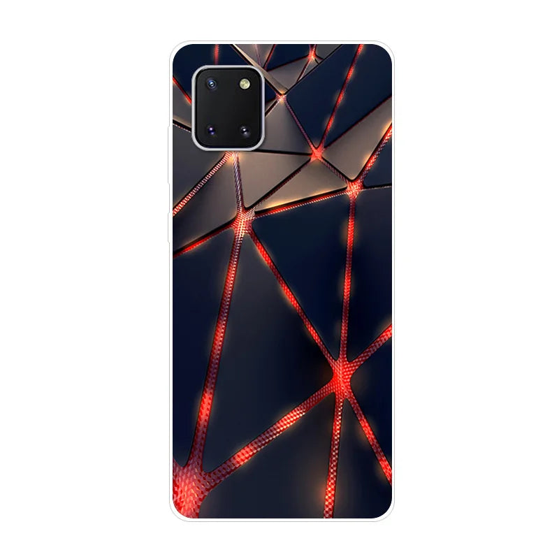 For Samsung Galaxy Note 10 Lite Case Soft Silicone TPU Back Cover For Samsung Note10 Lite 2020 Phone Cases Luxury Coque Shell