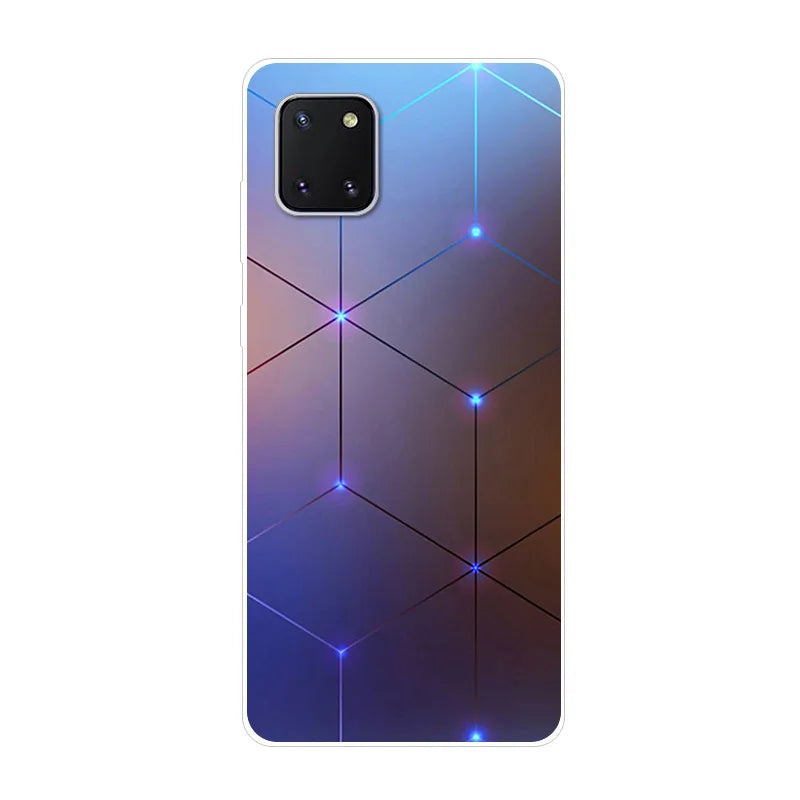 For Samsung Galaxy Note 10 Lite Case Soft Silicone TPU Back Cover For Samsung Note10 Lite 2020 Phone Cases Luxury Coque Shell