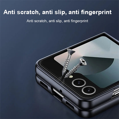 Luxury For Magsafe Matte Frosted AG Magnetic Phone Case For Samsung Z Flip 8 7 FE 6 5 ZFlip 4 3 Wireless Charge Protective Cover