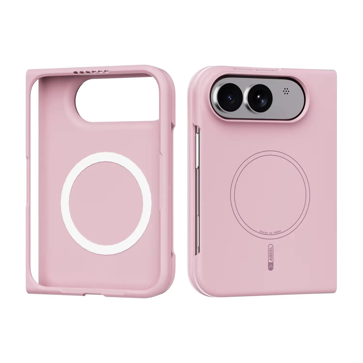 Liquid Silicone Cute Magnetic Skin-Feel Phone Case For iPhone Duo For Magsafe Wireless Flexible Slim Shockproof Protect Cover