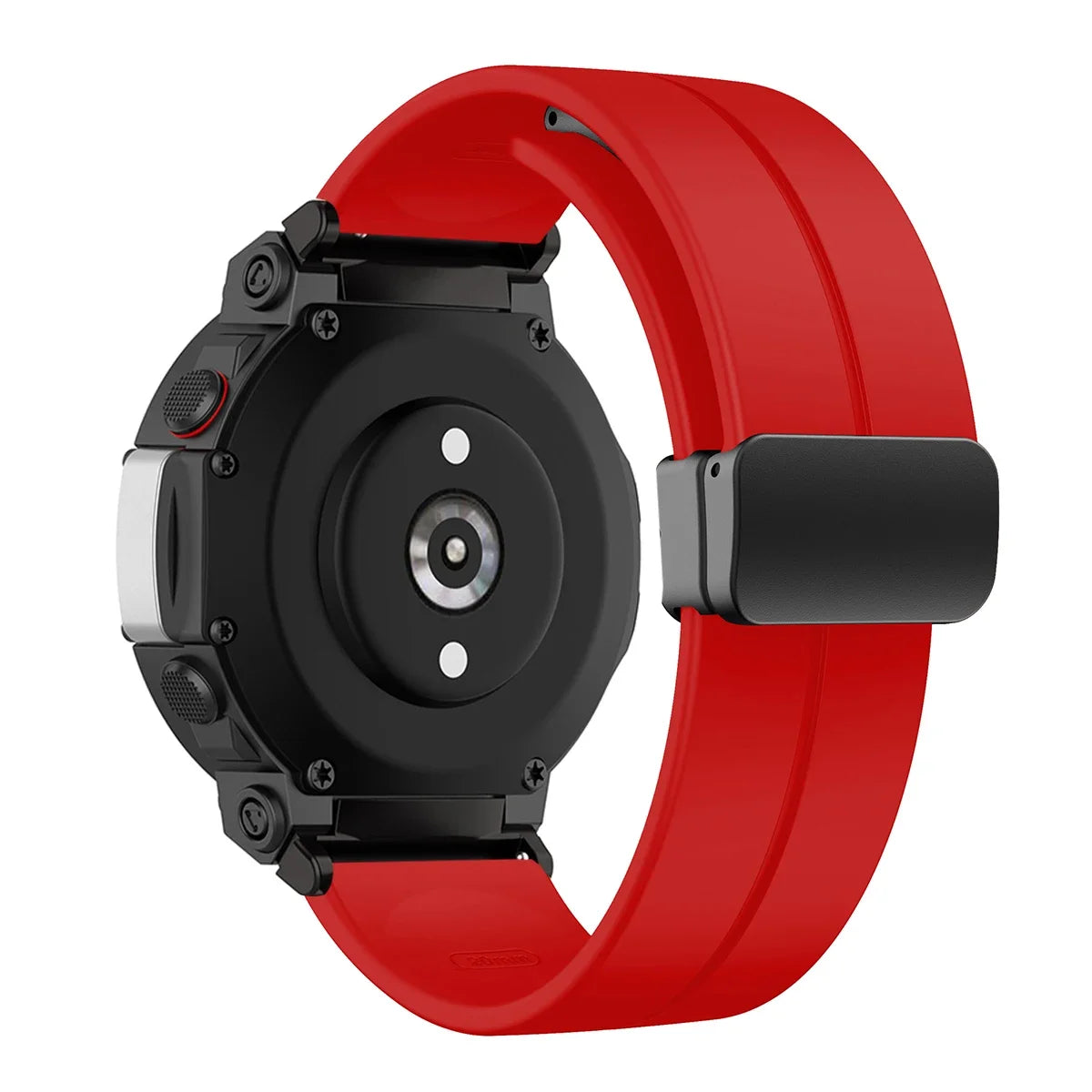 Magnetic Silicone Watch Band For Huami Amazfit T-Rex2 Strap Bracelet Replacement Wristband For Amazfit T Rex 2/3 Sport Watchband