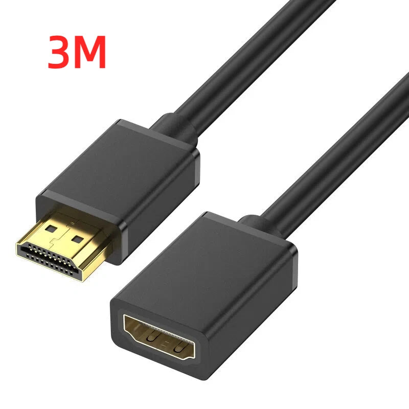 Uyellow 4K 60Hz HDR HDMI 2.0 Extension Cable(Male to Female)-High-Speed HDMI Extension Cord for PS5,Xbox Series X/S,PC,Monitor