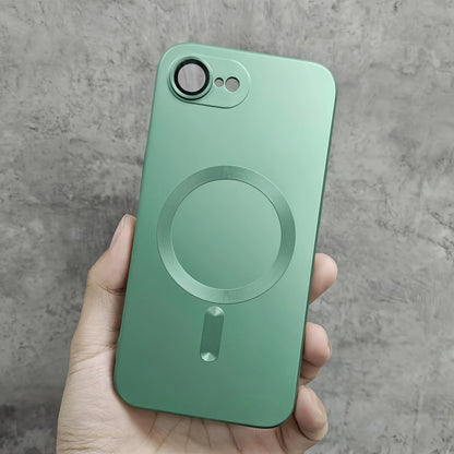 Magnetic for iPhone 17e/16e Phone Case [Compatible with Magnetic ][Built-in Camera Lens Protector] Slim Soft  Bumper Shockproof