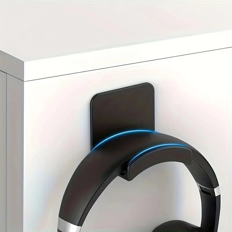 Earphone Holder Wall-Mounted Hook Head Mounted Headphone Hook Gamepad Storage