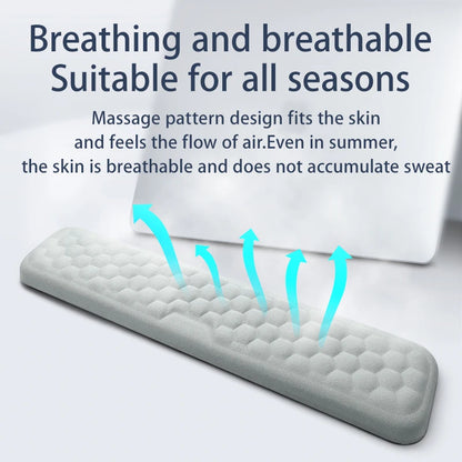 Keyboard Mouse Wrist Rest Pad Memory Foam Hand Rest Support Support Ergonomic Wrist Cushion Pad Memory Foam For Notebook Laptops