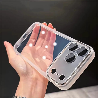 Camera Protection Transparent Phone Case For iPhone 17 Pro Max Air 16 15 14 Plus 13 12 Mini 11 Clear Shockproof Silicone Cover