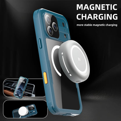 Waterproof IP68 Water Protective Case For iPhone 17 16 Pro Max 17 Air 16 Plus Shockproof Magnetic Magsafe Cover Screen Protector