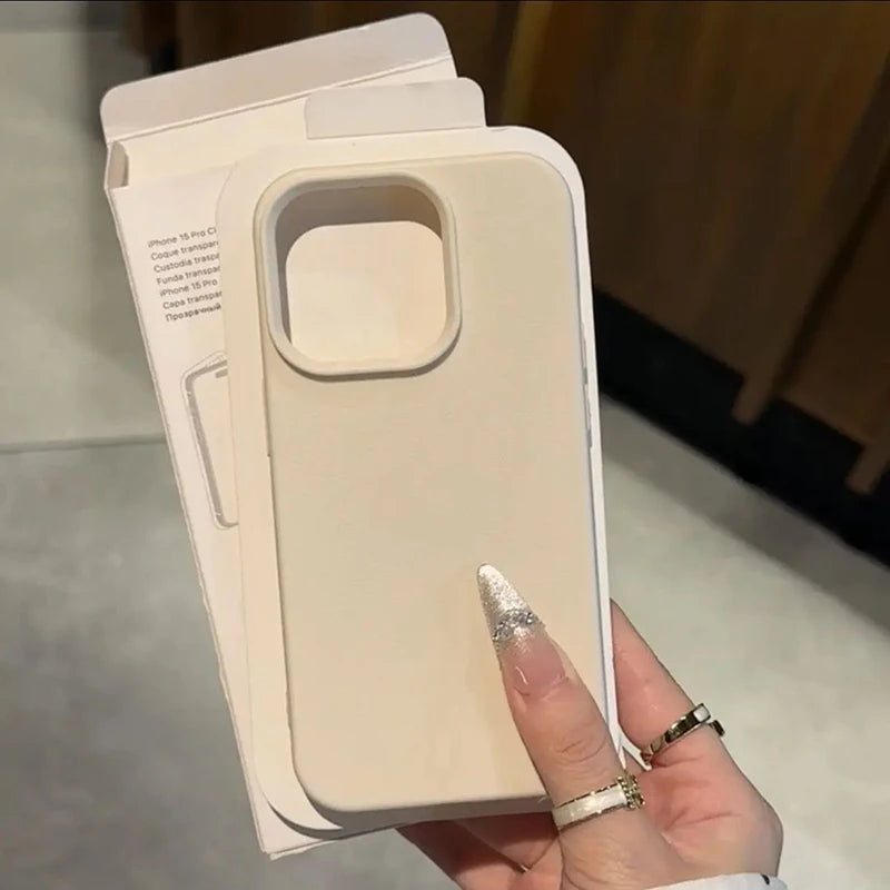 Soft Candy Lichee Pattern Silicone Case For iPhone 17 Air 16 11 12 13 14 15 Pro Max Cases For IPhone 16 Plus X XS XR 16E Cover