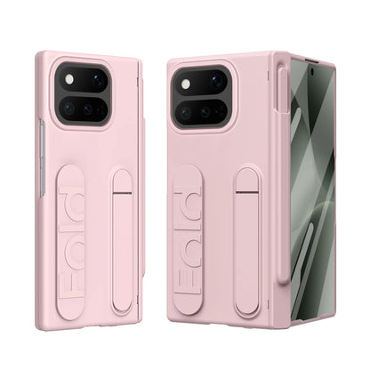 For Google Pixel 11 10 9 Pro Fold Full Protection Case With Pen Solt With Wristband Screen Protector Shockproof Back Stand Cover