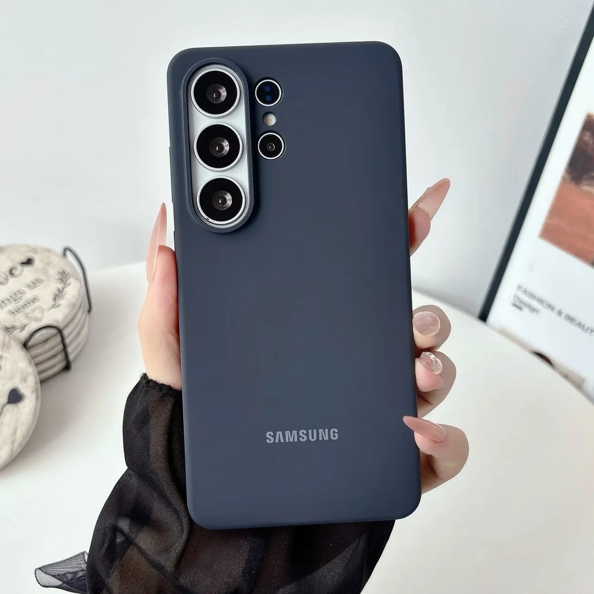 Original For Samsung Galaxy Official Silicone Case For S26 S26Ultra S26+Plus Protection Case With Magsafe Wireless Charging